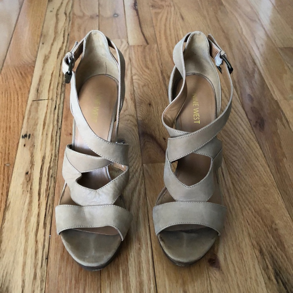 Nine West Strappy Heels